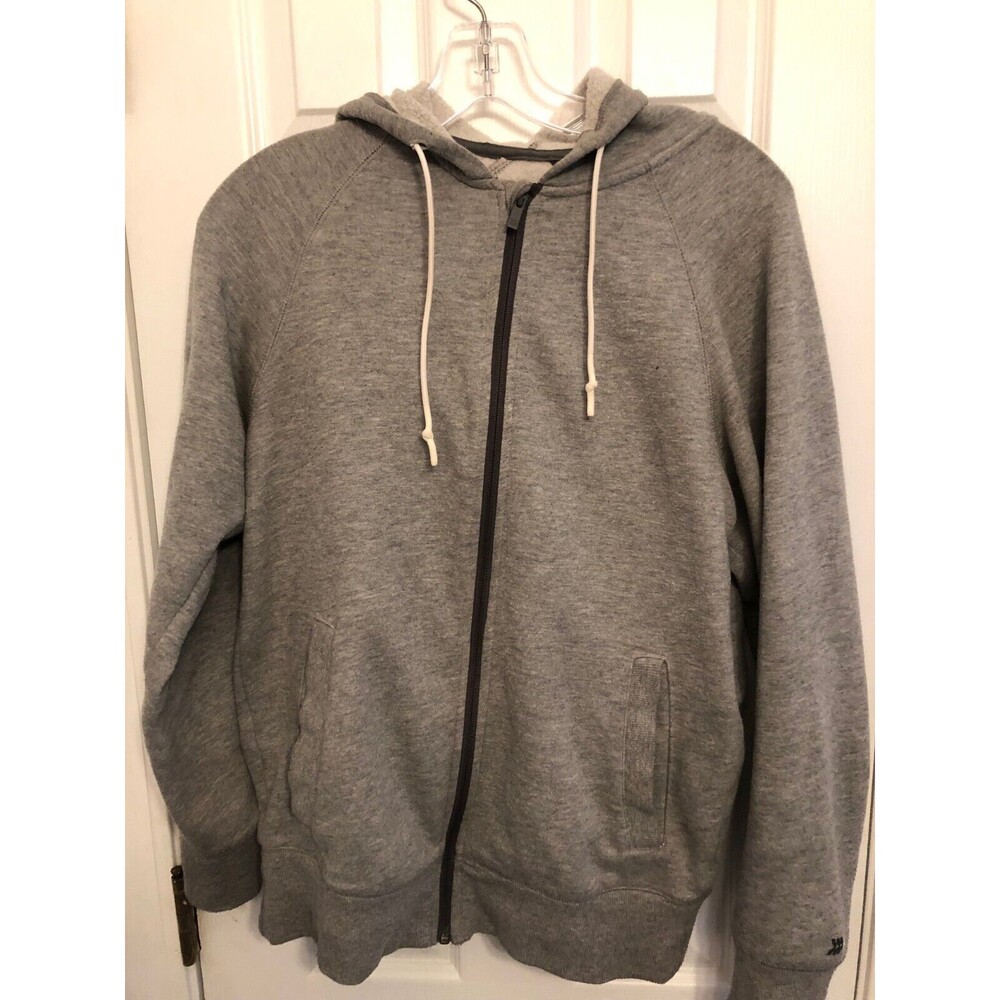 All‎ in Motion Full Zip Hoodie with Pockets - Small - Grey Drawstring - Unisex